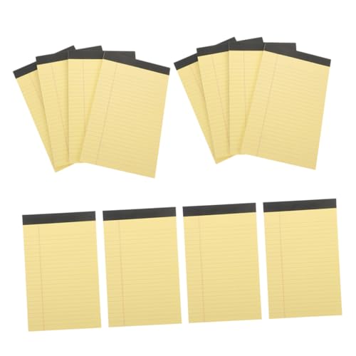 NAMOARLY 50 Blatt Kompakte Notizblöcke Gelb Liniert Notizpads für Effizientes Zeitmanagement Tragbar und für Wichtige Notizen und Aufgabenorganisation NAMOARLY 50 Blatt Kompakte Notizblöcke Gelb Liniert Notizpads für Effizientes Zeitmanagement Tragbar und für Wichtige Notizen und Aufgabenorganisation von NAMOARLY
