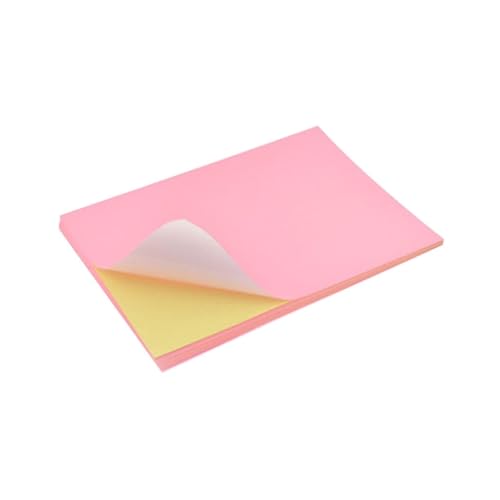 NAMOARLY 50 Stück Farbige Etikettenpapier Selbstklebend Bedruckbar Basteln und Beschriften Praktisch für DIY Projekte Unterscheidung von Gegenständen von NAMOARLY