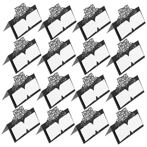 NAMOARLY 50 Stück Partei Reservierte Karten Für Handel Name Tischkarten Hochzeit Sitz Dekorationen Ort Hochzeitstischkarte Druckbar Einladungen Platzkarten Geburtstag Etiketten Black Papier NAMOARLY 50 Stück Partei Reservierte Karten Für Handel Name Tischkarten Hochzeit Sitz Dekorationen Ort Hochzeitstischkarte Druckbar Einladungen Platzkarten Geburtstag Etiketten Black Papier von NAMOARLY
