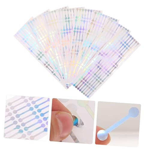 NAMOARLY 500 Stück Selbstklebende PVC Siegelaufkleber Manipulationssicher Langlebig für Kosmetikflaschen Geschenkverpackungen und Produktversiegelung Einfache Anwendung NAMOARLY 500 Stück Selbstklebende PVC Siegelaufkleber Manipulationssicher Langlebig für Kosmetikflaschen Geschenkverpackungen und Produktversiegelung Einfache Anwendung von NAMOARLY