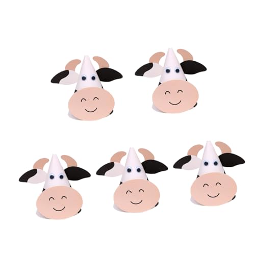 NAMOARLY 5Stücke DIY Papierhüte Im Cartoon Tierstil Für Kindergeburtstage Geburtstagskappen Als Partydekoration Und Mitgebsel Für Kleine Feiern NAMOARLY 5Stücke DIY Papierhüte Im Cartoon Tierstil Für Kindergeburtstage Geburtstagskappen Als Partydekoration Und Mitgebsel Für Kleine Feiern von NAMOARLY