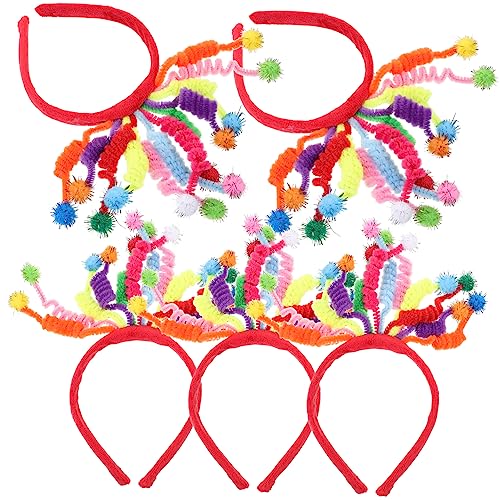 NAMOARLY 5st Süßes Fellknäuel-stirnband Rotes Stirnband Buntes Stirnband Süßes Tier-stirnband Trolls Stirnband Einhorn-partybevorzugung Federbommel-kopfbedeckung Geburtstag Haare Poms Stoff NAMOARLY 5st Süßes Fellknäuel-stirnband Rotes Stirnband Buntes Stirnband Süßes Tier-stirnband Trolls Stirnband Einhorn-partybevorzugung Federbommel-kopfbedeckung Geburtstag Haare Poms Stoff von NAMOARLY