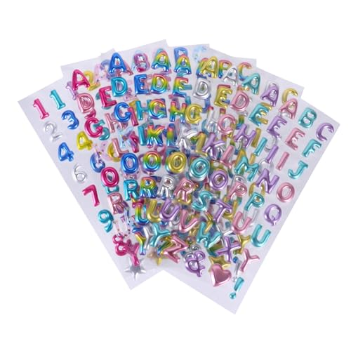 NAMOARLY 3D Puzzle Anzahl Alphabet Aufkleber Cartoon Brief Aufkleber für Sammelalben Geschenkpapier NAMOARLY 3D Puzzle Anzahl Alphabet Aufkleber Cartoon Brief Aufkleber für Sammelalben Geschenkpapier von NAMOARLY