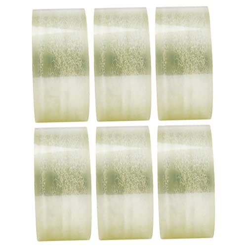 NAMOARLY 6 Rollen Transparentes Klebeband Starkes Verpackungsband für Hochviskos für Kartonversiegelung und DIY Projekte NAMOARLY 6 Rollen Transparentes Klebeband Starkes Verpackungsband für Hochviskos für Kartonversiegelung und DIY Projekte von NAMOARLY