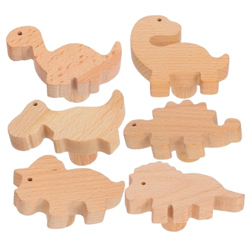 NAMOARLY 6 Satz Teiliges Holz Dinosaurier Möbelknöpfe mit Schrauben und Kleber Robuste Tierform Griffe für Kinderzimmer Kommoden und Schränke Langlebige Sichere Holzkinderknäufe für Jungen NAMOARLY 6 Satz Teiliges Holz Dinosaurier Möbelknöpfe mit Schrauben und Kleber Robuste Tierform Griffe für Kinderzimmer Kommoden und Schränke Langlebige Sichere Holzkinderknäufe für Jungen von NAMOARLY
