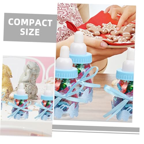 NAMOARLY 6 Stück Teiliges Candy Box in Milchflaschenform Kompakt und Leicht Praktische Süßigkeitenbehälter für Babyparty Taufe und Geburtstagsdeko Stilvoll und Transparent für NAMOARLY 6 Stück Teiliges Candy Box in Milchflaschenform Kompakt und Leicht Praktische Süßigkeitenbehälter für Babyparty Taufe und Geburtstagsdeko Stilvoll und Transparent für von NAMOARLY