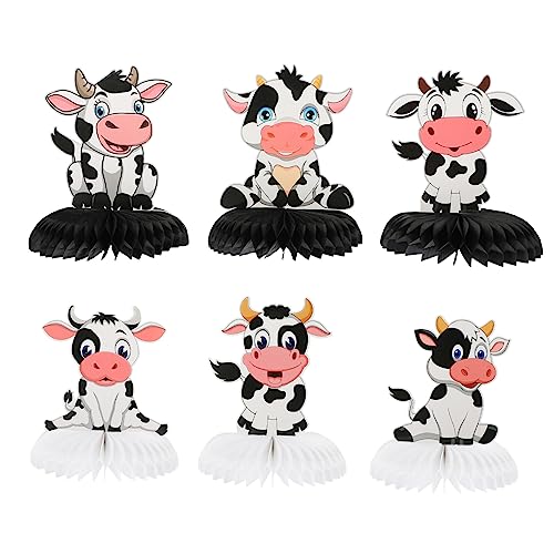 NAMOARLY 6 Stück Waben-Kuh-Ornament Kühe Desktop-Wabe Party Kuhdekoration Home Decor wohnungsdeko Festliche Dekoration milchkännchen Waben-Tischdekorationen Wabenverzierung Papier NAMOARLY 6 Stück Waben-Kuh-Ornament Kühe Desktop-Wabe Party Kuhdekoration Home Decor wohnungsdeko Festliche Dekoration milchkännchen Waben-Tischdekorationen Wabenverzierung Papier von NAMOARLY