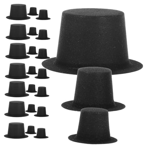 NAMOARLY 60 Stück Teiliges Mini Weihnachtsmützen Schwarz PVC Kleine Hüte für Puppen Dekoration DIY Bastelbedarf Party Zubehör NAMOARLY 60 Stück Teiliges Mini Weihnachtsmützen Schwarz PVC Kleine Hüte für Puppen Dekoration DIY Bastelbedarf Party Zubehör von NAMOARLY