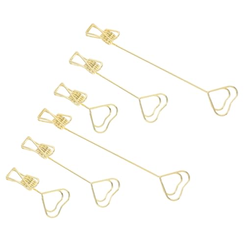 NAMOARLY 6pcs Place Kartenhalter Herzform Hochzeitstisch Nummer Ständer Fotohalter Tischkarte Clips Tischnummer Halter Für Geburtstagsveranstaltungen Mittelstücke NAMOARLY 6pcs Place Kartenhalter Herzform Hochzeitstisch Nummer Ständer Fotohalter Tischkarte Clips Tischnummer Halter Für Geburtstagsveranstaltungen Mittelstücke von NAMOARLY