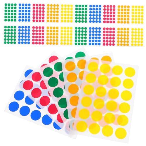 NAMOARLY 720pcs Kleine Runde Aufkleber Zum Beschriften Von Scrapbooking Selbstklebender Punkt Aufkleber Farbcodierungsbezeichnungen Punktaufkleber Für Papierhandwerk NAMOARLY 720pcs Kleine Runde Aufkleber Zum Beschriften Von Scrapbooking Selbstklebender Punkt Aufkleber Farbcodierungsbezeichnungen Punktaufkleber Für Papierhandwerk von NAMOARLY