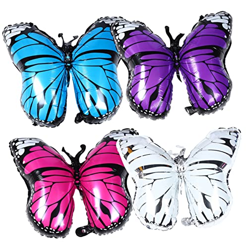 NAMOARLY 8 Stück Kugel aus Aluminiumfolie luftballons Ballongas Folienballon balloon Heliumballon-Kit Partydekorationen Schmetterlingsballons zur Hochzeit schmetterlinge ballons verzierung NAMOARLY 8 Stück Kugel aus Aluminiumfolie luftballons Ballongas Folienballon balloon Heliumballon-Kit Partydekorationen Schmetterlingsballons zur Hochzeit schmetterlinge ballons verzierung von NAMOARLY
