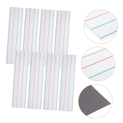 NAMOARLY 8 Stück Teiliges Magnetische Namensschilder mit Beschreibbaren Vierlinien Raster Selbstklebend Leicht Zuschneidbar für Schule Büro und Schreibtisch Platzsparend und Einfach NAMOARLY 8 Stück Teiliges Magnetische Namensschilder mit Beschreibbaren Vierlinien Raster Selbstklebend Leicht Zuschneidbar für Schule Büro und Schreibtisch Platzsparend und Einfach von NAMOARLY