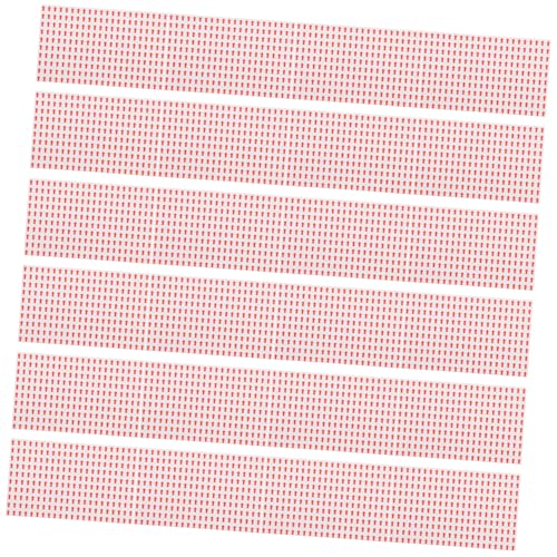 NAMOARLY 80Stücke Rote Warnaufkleber Selbstklebende Etiketten für Nacharbeit Langlebige Richtungsaufkleber Einfache Anbringung Vielseitig Einsetzbar Verschiedenen Branchen von NAMOARLY
