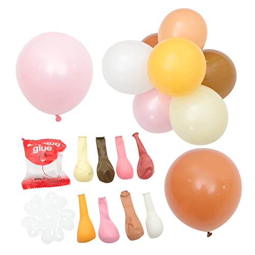 NAMOARLY 9 Sätze Party-Ballon-Set Bausätze Dekorationen sortiert Oh Rosa hochzeitsdirndl hochzeitsdekoration babyshowerparty Hochzeits-Gänseblümchen-Luftballons Hochzeitsballons Emulsion von NAMOARLY