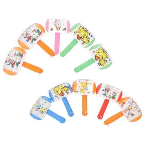 NAMOARLY 8 Stück Aufblasbares Schlägerspielzeug Für Jungen Und Mädchen Pvc-hämmer Glocke Für Geburtstagsfeiern Zufällige Farbe NAMOARLY 8 Stück Aufblasbares Schlägerspielzeug Für Jungen Und Mädchen Pvc-hämmer Glocke Für Geburtstagsfeiern Zufällige Farbe von NAMOARLY