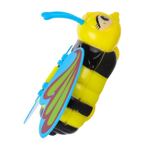 NAMOARLY Aufziehbares Bienen aus Robustem Lustiges Wind Up Tiermodell mit Beweglichen Flügeln Dekoratives Party Mitgebsel für Sammler Detailreich Verarbeitet und Gestaltet von NAMOARLY