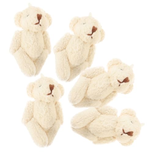 NAMOARLY Bär Ornament 5 Stücke Mini Bär Spielzeug Zubehör Für Hüte Schals Und NAMOARLY Bär Ornament 5 Stücke Mini Bär Spielzeug Zubehör Für Hüte Schals Und von NAMOARLY