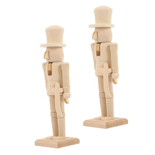 NAMOARLY Bemalte Bastelspielzeuge Holzfiguren Für Weihnachtsdekoration Unvollendetes Basteldekor Aus Holz NAMOARLY Bemalte Bastelspielzeuge Holzfiguren Für Weihnachtsdekoration Unvollendetes Basteldekor Aus Holz von NAMOARLY