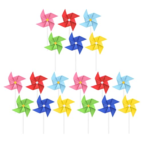 NAMOARLY Bunte Windmühlen Kuchentopper Kreative Kuchendekoration Für Geburtstagsfeiern Kinderfeste Und Partys Vielfältige Designs Für Torten Und Muffins NAMOARLY Bunte Windmühlen Kuchentopper Kreative Kuchendekoration Für Geburtstagsfeiern Kinderfeste Und Partys Vielfältige Designs Für Torten Und Muffins von NAMOARLY