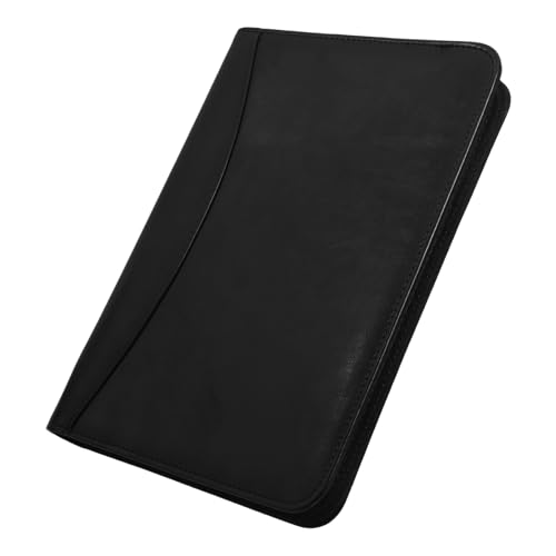 NAMOARLY Business Zipper Binder Portfolio mit Ringbuch Langlebige Aktenmappe mit Reißverschluss Multifunktionaler Dokumentenorganizer für Reiseunterlagen und Bürobedarf Praktische Mappe NAMOARLY Business Zipper Binder Portfolio mit Ringbuch Langlebige Aktenmappe mit Reißverschluss Multifunktionaler Dokumentenorganizer für Reiseunterlagen und Bürobedarf Praktische Mappe von NAMOARLY