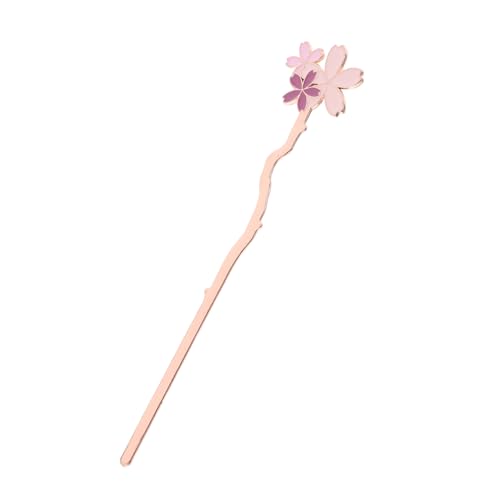 NAMOARLY Cartoon- -lesezeichen Leser Herr Kirsche Literarisches Etikett Literarischer Hinweis Schnell Mädchen Buchseite Van Für Buchliebhaber Blume Rosa Metall von NAMOARLY