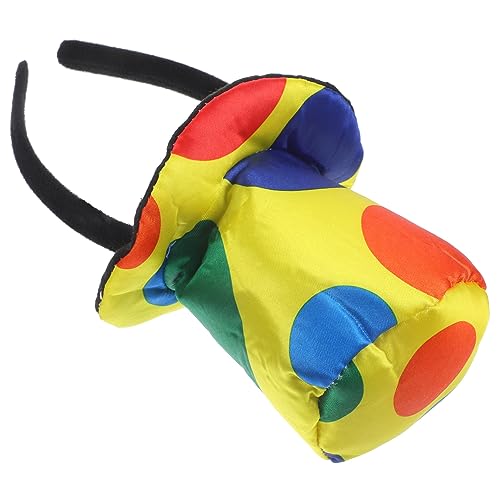 NAMOARLY Clown Hut Haarreif Leichtes Karneval Halloween Haar Deko Party Accessoire für Kostümfest und Bühnenauftritt NAMOARLY Clown Hut Haarreif Leichtes Karneval Halloween Haar Deko Party Accessoire für Kostümfest und Bühnenauftritt von NAMOARLY