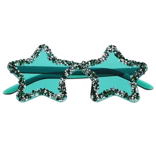 NAMOARLY Coole Randlose Sonnenbrille Mit Stern- Modisches Glas Für Damen Und Teenager Stilvolle Partybrille Mit Strasssteinen NAMOARLY Coole Randlose Sonnenbrille Mit Stern- Modisches Glas Für Damen Und Teenager Stilvolle Partybrille Mit Strasssteinen von NAMOARLY