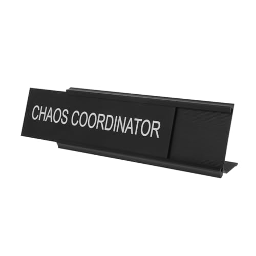 NAMOARLY Förmiges Aluminiumschild Mediator Position Schreibtischschild Dekor Schwarzes Robustes Namensschild für Büro und Besprechungsräume NAMOARLY Förmiges Aluminiumschild Mediator Position Schreibtischschild Dekor Schwarzes Robustes Namensschild für Büro und Besprechungsräume von NAMOARLY