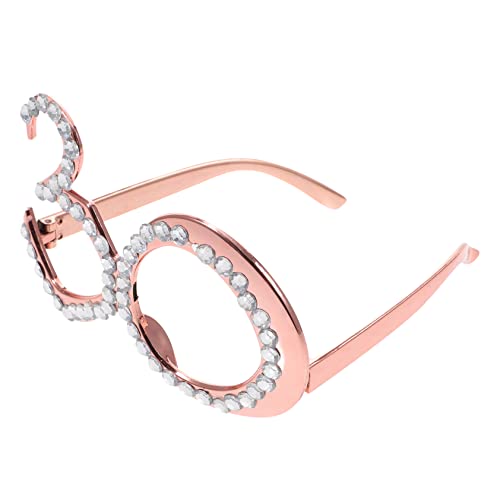 NAMOARLY Einzigartige Party Brille Prop 30. Geburtstag Party Favor Strass Dekorative Brillen NAMOARLY Einzigartige Party Brille Prop 30. Geburtstag Party Favor Strass Dekorative Brillen von NAMOARLY