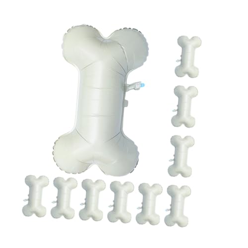 NAMOARLY Große Knochen Luftballons Aus Aluminiumfolie Für Haustier Geburtstagsfeiern Perfekte Dekoration Für Hundepartys Niedliche Knochen Partyzubehör Für Ihre Vierbeinigen NAMOARLY Große Knochen Luftballons Aus Aluminiumfolie Für Haustier Geburtstagsfeiern Perfekte Dekoration Für Hundepartys Niedliche Knochen Partyzubehör Für Ihre Vierbeinigen von NAMOARLY