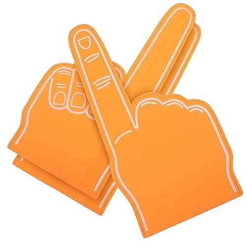 NAMOARLY Orange Party Snappers Schaumstofffinger Sportfan-Finger-Requisiten NAMOARLY Orange Party Snappers Schaumstofffinger Sportfan-Finger-Requisiten von NAMOARLY