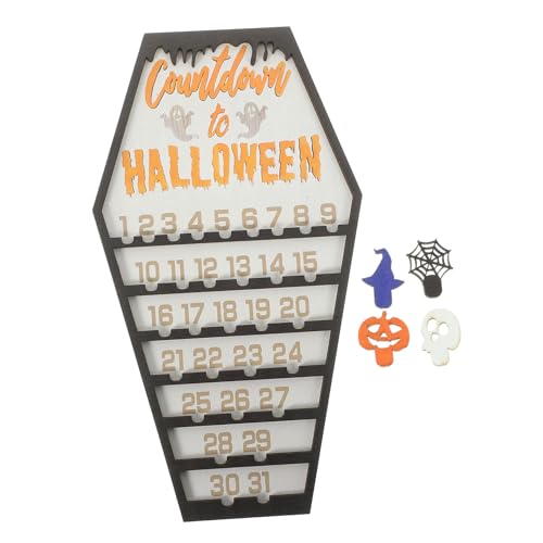 NAMOARLY Halloween-Kalender Adventskalender Halloween Halloween-Adventskalender Dekorationen halloween-dekoration halloween countdown Countdown- Halloween -Ornamente hölzern NAMOARLY Halloween-Kalender Adventskalender Halloween Halloween-Adventskalender Dekorationen halloween-dekoration halloween countdown Countdown- Halloween -Ornamente hölzern von NAMOARLY