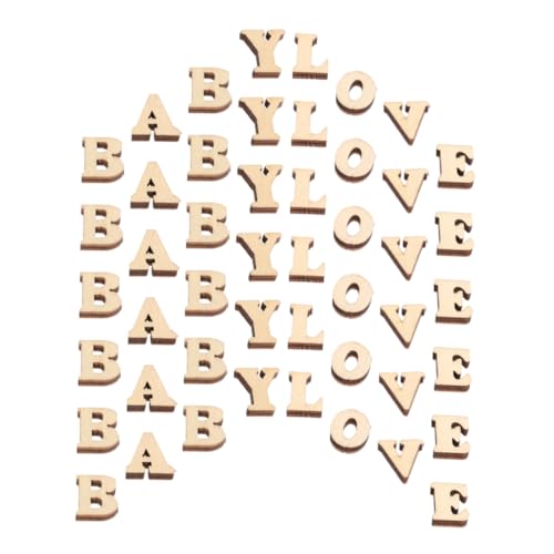 NAMOARLY Holzbuchstaben-bastelset 200 Stück Unfertige Alphabet-kacheln Für Dekoration Pädagogische Aktivitäten NAMOARLY Holzbuchstaben-bastelset 200 Stück Unfertige Alphabet-kacheln Für Dekoration Pädagogische Aktivitäten von NAMOARLY