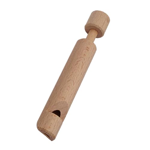 NAMOARLY Holzschiebe flöte Musikinstrument Leicht Tragbar Frühförderung DIY Malspaß Jungen Mädchen Ab Jahren Holz Piccolo Flöte Lernspielzeug zur Sensorischen Entwicklung von NAMOARLY