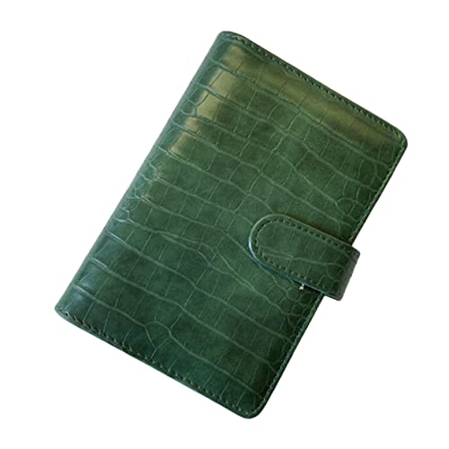 NAMOARLY Kassenbuch Budgetbindemittel Büro Budgetordner mit Reißverschlussumschlägen Budgetierung aktenkoffer aktentaschen notizzettel nootbook 6-Ring-Ordner Notebook-Schutzhülle Pu Green NAMOARLY Kassenbuch Budgetbindemittel Büro Budgetordner mit Reißverschlussumschlägen Budgetierung aktenkoffer aktentaschen notizzettel nootbook 6-Ring-Ordner Notebook-Schutzhülle Pu Green von NAMOARLY