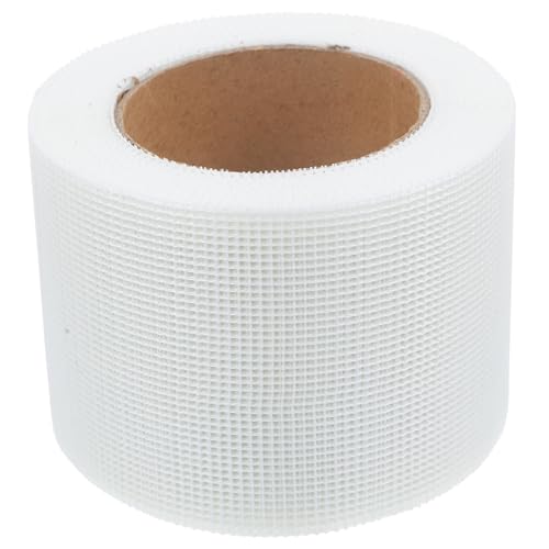 NAMOARLY Klebeband für Wandverbindungen Selbstklebendes Glasfaserband zur Verstärkung von Trockenbauwänden Flexibel Reißfest und Einfach zu Handhaben zum Abdecken von Rissen und Kanten von NAMOARLY