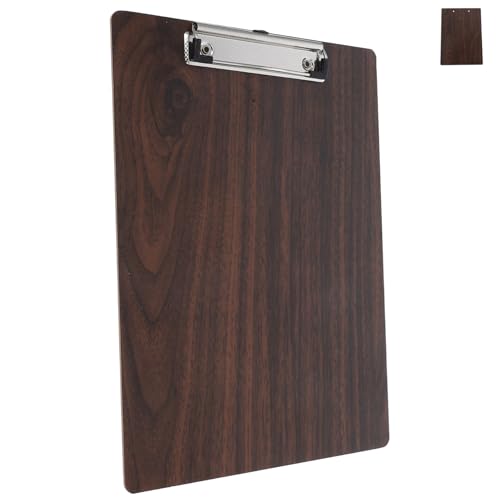 NAMOARLY Klemmbrett Holz Schreibbrett aus Walnuss holz mit Stabilem Klemmbügel für Schule Büro und Outdoor Leichtes Robustes Zeichenbrett für Skizzieren Schreiben und Gruppennutzung NAMOARLY Klemmbrett Holz Schreibbrett aus Walnuss holz mit Stabilem Klemmbügel für Schule Büro und Outdoor Leichtes Robustes Zeichenbrett für Skizzieren Schreiben und Gruppennutzung von NAMOARLY