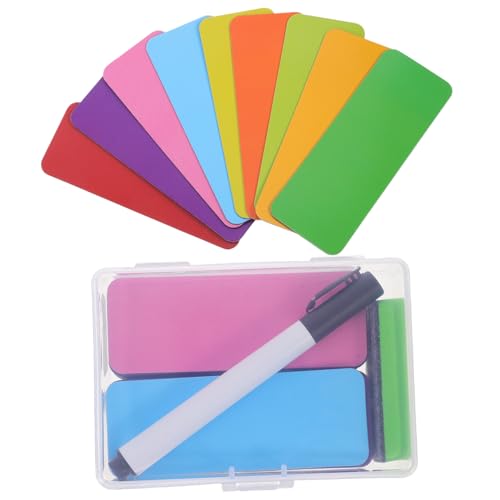 NAMOARLY Magnetische Whiteboard Etiketten Teiliges Wiederverwendbare Abwischbare Haftetiketten für Kühlschrank Büro und Schule Farbige Beschreibbare Magnetfolie zur Organisation und NAMOARLY Magnetische Whiteboard Etiketten Teiliges Wiederverwendbare Abwischbare Haftetiketten für Kühlschrank Büro und Schule Farbige Beschreibbare Magnetfolie zur Organisation und von NAMOARLY