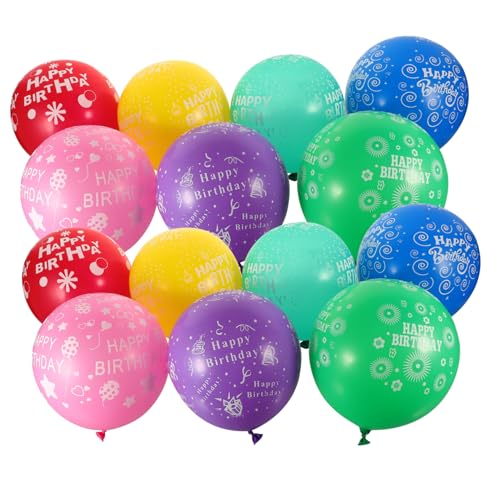 NAMOARLY Party Latexballons Bunte Geburtstagsballons Für Zarte Happy Birthday Dekoration Ballons Für Feierlichkeiten Partybedarf Mehrfarbige Luftballons NAMOARLY Party Latexballons Bunte Geburtstagsballons Für Zarte Happy Birthday Dekoration Ballons Für Feierlichkeiten Partybedarf Mehrfarbige Luftballons von NAMOARLY