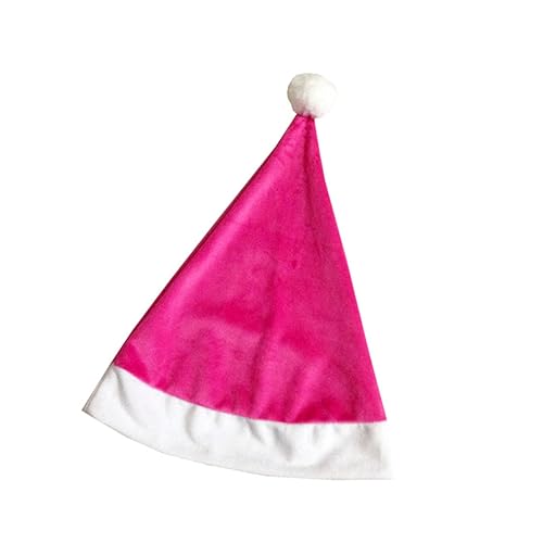 NAMOARLY Pinker Weihnachtsmann Hut üsch Nikolausmütze Für Festliche Weihnachtsdekoration Für X Mas Feste Und Feiern Ideal Für Aufführungen Und Als NAMOARLY Pinker Weihnachtsmann Hut üsch Nikolausmütze Für Festliche Weihnachtsdekoration Für X Mas Feste Und Feiern Ideal Für Aufführungen Und Als von NAMOARLY
