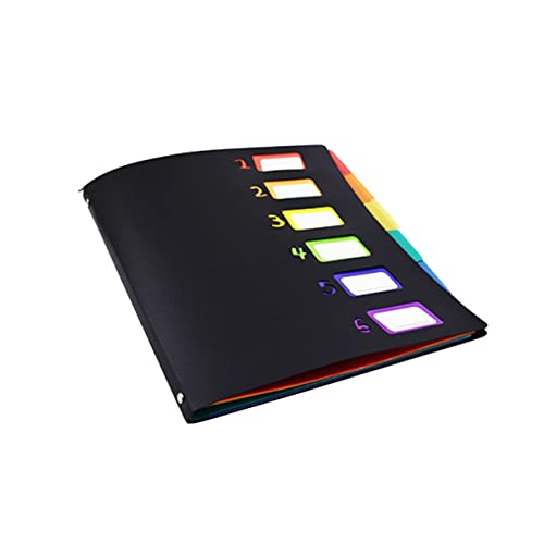 NAMOARLY Regenbogenfarbiger Kunststoff Fächermappe Erweiterbarer Dokumentenordner mit Schnappverschluss Für Büro Schule Zuhause Organisieren und Schutz Wichtiger Papiere NAMOARLY Regenbogenfarbiger Kunststoff Fächermappe Erweiterbarer Dokumentenordner mit Schnappverschluss Für Büro Schule Zuhause Organisieren und Schutz Wichtiger Papiere von NAMOARLY