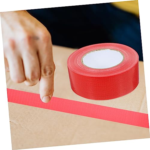 NAMOARLY Rot Selbstklebendes Gewebeband Wasserdichtes Robustes Panzerband für Indoor und Outdoor Vielseitiges Klebeband für DIY Projekte Strapazierfähiges und Langlebiges Reparaturband von NAMOARLY