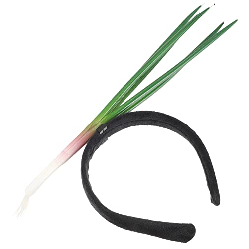 NAMOARLY Schalotten-stirnband Frühlingszwiebel-kopfbedeckung Neuheit Hair Hoops Gemüse-kostüm-kopfbedeckung Dummes Stirnband Lustiges Frühlingszwiebel-stirnband Haarschmuck Plastik NAMOARLY Schalotten-stirnband Frühlingszwiebel-kopfbedeckung Neuheit Hair Hoops Gemüse-kostüm-kopfbedeckung Dummes Stirnband Lustiges Frühlingszwiebel-stirnband Haarschmuck Plastik von NAMOARLY