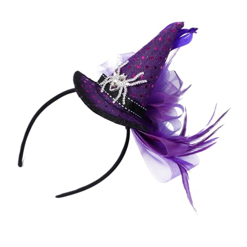 NAMOARLY Stirnband Haarband Stirnband Halloween Für Hexe Kopfbedeckung Kleinkind Stirnbänder Mini Hut Haarbänder Kopfband Party Kopfschmuck Haarreifen Polyester Stoff Einfassung NAMOARLY Stirnband Haarband Stirnband Halloween Für Hexe Kopfbedeckung Kleinkind Stirnbänder Mini Hut Haarbänder Kopfband Party Kopfschmuck Haarreifen Polyester Stoff Einfassung von NAMOARLY