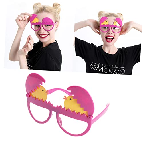 NAMOARLY Gläser Computerbrille Tanzparty-Brille schnapsgläser Brillen zu Ostern Zubehör für Partybrillen Eierschale Requisiten von NAMOARLY