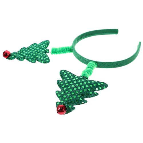 NAMOARLY Weihnachtsbaum-Stirnband weihnachtsparty accessoires festival kopfbedeckung Weihnachtshaarreifen Weihnachtsstirnbänder Elf frauen stirnband Mädchen Haarzubehör Plastik Green NAMOARLY Weihnachtsbaum-Stirnband weihnachtsparty accessoires festival kopfbedeckung Weihnachtshaarreifen Weihnachtsstirnbänder Elf frauen stirnband Mädchen Haarzubehör Plastik Green von NAMOARLY