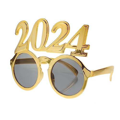 NAMOARLY Zahlenzeichen Partybrille Lustige Dekorative Sonnenbrille für Neujahrsfeiern Hochzeiten und Geburtstagsfeiern Stylisch und Bequem für Erwachsene und Unvergessliche von NAMOARLY