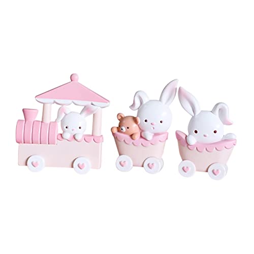 NAMOARLY Zug-kuchenaufsatz Hase Kuchendekoration Mini-Zug Ornament Osterdekoration Für Partys NAMOARLY Zug-kuchenaufsatz Hase Kuchendekoration Mini-Zug Ornament Osterdekoration Für Partys von NAMOARLY