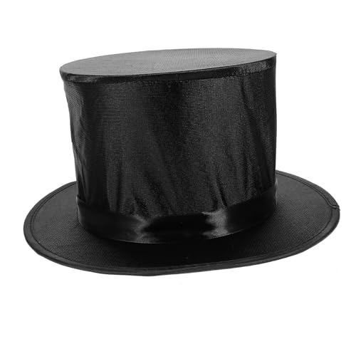 NAMOARLY magischer Falthut zusammenklappbarer Zylinder das Kostüm Tricks-Caps Kostüm Hut Bühnenleistungskappen Party Sachen Party Supplies Partyhut Zaubern Hüte beschwören Stoff Black NAMOARLY magischer Falthut zusammenklappbarer Zylinder das Kostüm Tricks-Caps Kostüm Hut Bühnenleistungskappen Party Sachen Party Supplies Partyhut Zaubern Hüte beschwören Stoff Black von NAMOARLY