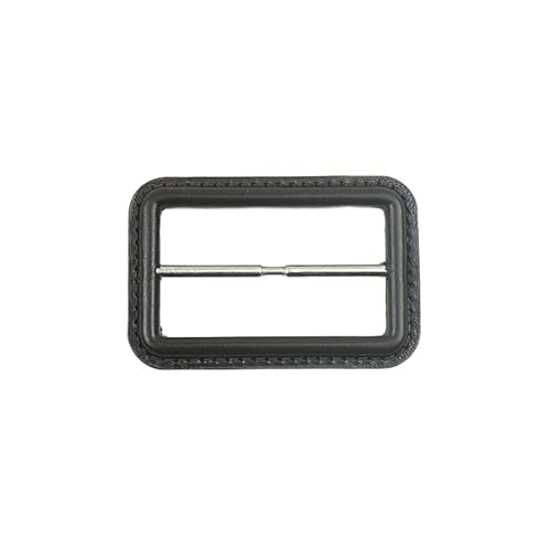 NANZU 2,5–6 cm schwarz/braun Echtleder-Schnalle Ersatz mit Leder überzogener Gürtelschnallen-Ersatz mit Stift zum Herstellen von Triglide-Schiebeschnallen NANZU 2,5–6 cm schwarz/braun Echtleder-Schnalle Ersatz mit Leder überzogener Gürtelschnallen-Ersatz mit Stift zum Herstellen von Triglide-Schiebeschnallen von NANZU